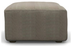 Heart of House Harrison Fabric Footstool - Taupe